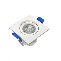 Spot Led Jng Quadrado Branco 05W 6500K Embutir 55310