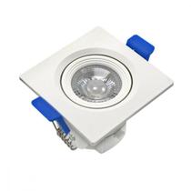 Spot Led Jng Quadrado Branco 07W 6500K Embutir 55312