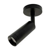 Spot Led Luminária De Sobrepor Teto 5w 3000k Preto Para Sala