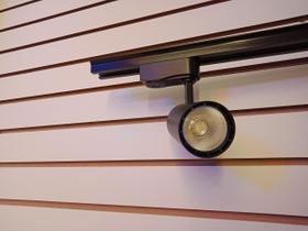 spot led para trilho 12w preto / 6000k-6500k eletrificado bivolt