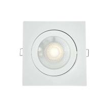 Spot LED Quadrado 12 Watts 6500K Bivolt - Durax 13,3cm x 13,3cm Spot LED Quadrado 12 Watts 6500K Bivolt - Durax 13,3cm x 13,3cm