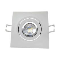 Spot LED Quadrado 3 Watts 6500K Bivolt - Iluminação Ambiente