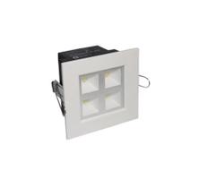 Spot Led Quadrado 4w Bivolt 6000k Starlux Kit 3 Peças Spot Led Quadrado 4w Bivolt 6000k Starlux Kit 3 Peças
