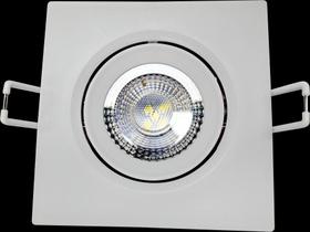 Spot Led Quadrado 5w 6500k Bivolt