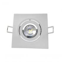 Spot Led Quadrado 5w Branco Neutro 4000k