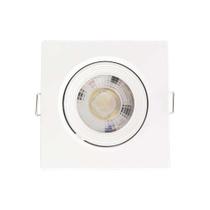 Spot LED Quadrado 7 Watts 6500K Bivolt - Iluminação Branca Fria Spot LED Quadrado 7 Watts 6500K Bivolt - Iluminação Branca Fria