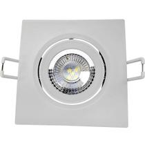 Spot Led Quadrado Avant 3W Embutir 3000K
