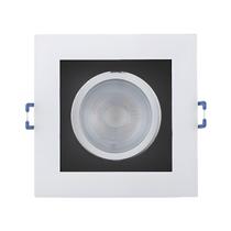 Spot Led Quadrado Black + Decker 5w Branco Quente Spot Led Quadrado Black + Decker 5w Branco Quente