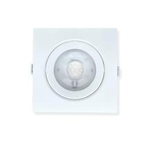 Spot Led Quadrado De Embutir 12 Watts Bivolt Branco Quente