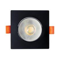Spot Led Quadrado De Embutir Easy 5w Preto Bivolt Llum 6500k Luz Fria Spot Led Quadrado De Embutir Easy 5w Preto Bivolt Llum 6500k Luz Fria