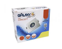 Spot Led Quadrado Direcionavel 12Wx6500K Br