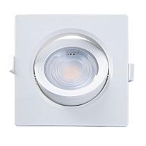 Spot LED Quadrado Embutir ALLTOP PAR20 7 Watts 3000K - 15090195 - TASCHIBRA Spot LED Quadrado Embutir ALLTOP PAR20 7 Watts 3000K - 15090195 - TASCHIBRA