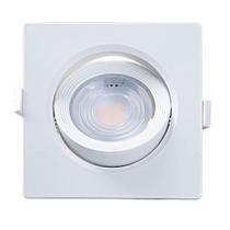 Spot Led Quadrado Embutir Alltop Par20 7 Watts 3000k - 15090195 - Taschibra