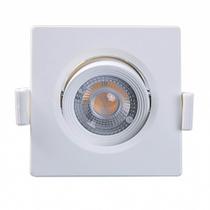 Spot LED Quadrado Embutir MR11 ALLTOP 3 Watts 6500K - 15090192 - TASCHIBRA Spot LED Quadrado Embutir MR11 ALLTOP 3 Watts 6500K - 15090192 - TASCHIBRA