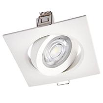 Spot Led Quadrado Foxlux 5W Bivolt 3000K Branco Quente Spot Led Quadrado Foxlux 5W Bivolt 3000K Branco Quente