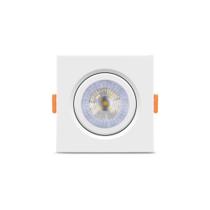 Spot Led Quadrado Par 30 12w Direcionavel Ecospot Gesso