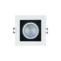 Spot Led Recuado 5w Embutir Frame Quadrado Bivolt Taschibra
