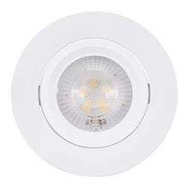 Spot Led Redondo Direcionável Bivolt 5 Watts e 4000K - 9969 - GAYA