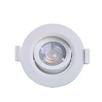 Spot led redondo embutir 3w branco quente - taschibra