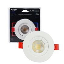 Spot Led Redondo Smart Luz Dimerizável 2700k-6500k RGB 5w Bivolt Luminária Avant Neo