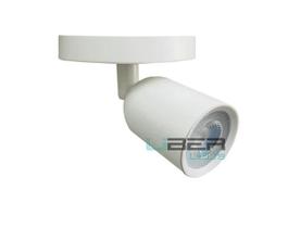 Spot Led Sobrepor Canopla 7W Branco 3000K Luz Amarela