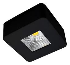 Spot LED Sobrepor Plafon Quadrado 5w Bivolt