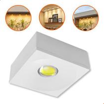 Spot Led Sobrepor Quadrado 3w 3000k Para Teto Pergolado Spot Led Sobrepor Quadrado 3w 3000k Para Teto Pergolado