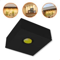 Spot Led Sobrepor Quadrado 3w 3000k Para Teto Pergolado Spot Led Sobrepor Quadrado 3w 3000k Para Teto Pergolado