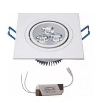 Spot LED Sobrepor Quadrado - 3W