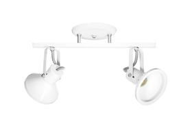 Spot led trilho 2 lampada Branco Hiperlight Spot led trilho 2 lampada Branco Hiperlight