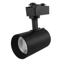 Spot Led Trilho 7W Preto 6500K Bivolt Foxlux Spot Led Trilho 7W Preto 6500K Bivolt Foxlux
