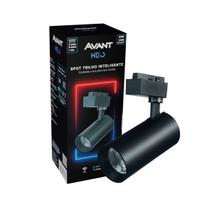 Spot LED Trilho Inteligente Avant Neo 20W RGB Bivolt Wi-Fi Alexa Preto