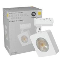 Spot Led Trilho Quadrado Nobby Branco 10W 800Lm Bivolt Avant Spot Led Trilho Quadrado Nobby Branco 10W 800Lm Bivolt Avant