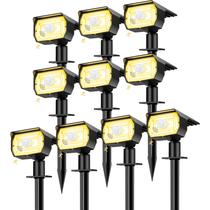 Spot Lights Solar Nipify, pacote com 10 sensores de movimento à prova d'água