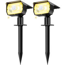 Spot Lights Solar Spot Lights Nipify Outdoor Motion Sensor, pacote com 2