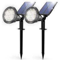 Spot Lights solares XTGTP 21 LEDs IP67 à prova d'água, pacote com 2