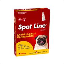 Spot Line 0,67ml Coveli Para Cães De 2 A 10kg - 1 Pipeta Spot Line 0,67ml Coveli Para Cães De 2 A 10kg - 1 Pipeta