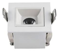 Spot Luminária 1 Foco Embutir Led 2w 3000k Quadrado Biv Cor Branco 127/220v Spot Luminária 1 Foco Embutir Led 2w 3000k Quadrado Biv Cor Branco 127/220v