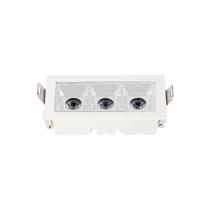 Spot Luminária 3 Focos Embutir Led 6w 3000k Bivolt Luminatti