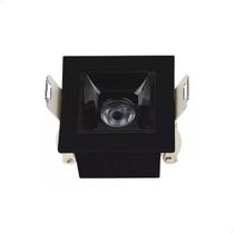 Spot Luminária Embutir 1 Foco Led 2w 3000k Retangular Bivolt