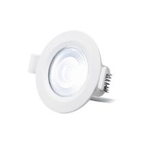 Spot Luminária Led 3w Embutir Redondo 6500K Branco Frio Gesso Sanca Teto Decoração Casa Loja - Super Led