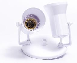 Spot Luminária Sobrepor 2 Focos Direcionável Para Teto ou Parede Spot Luminária Sobrepor 2 Focos Direcionável Para Teto ou Parede