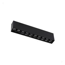 Spot Luminária Sobrepor Led 20w Pontual 10 Focos Cor Preto 127/220v Spot Luminária Sobrepor Led 20w Pontual 10 Focos Cor Preto 127/220v