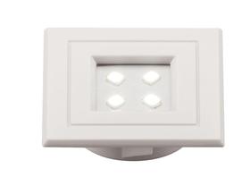 Spot lumini pop quadrado branco 1w 6000k - PIX Spot lumini pop quadrado branco 1w 6000k - PIX
