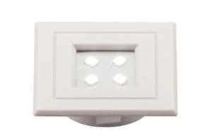 Spot lumini pop quadrado branco 1w 6000k