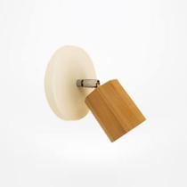 Spot Madeira Maciça Teto, Parede e Cabaceira de Cama Leitura Foco de Luz (ARTICULADO)