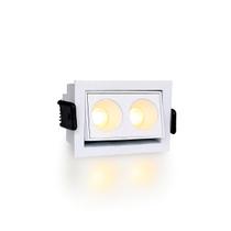 Spot Mini Downlight Duplo Led Embutir Direcionável Bet94