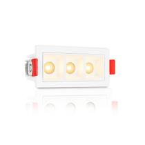 Spot Mini Downlight Triplo Embutir Micro Sala Jantar Bet90