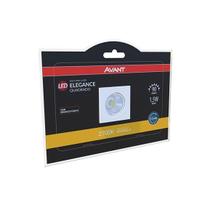 Spot Mini Elegance Quadrado Branco Fosco 2700K 1,5W Avant