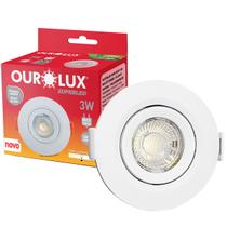 Spot Mini Redondo Embutir Super Led 3W Branco Neutro Bivolt Spot Mini Redondo Embutir Super Led 3W Branco Neutro Bivolt
